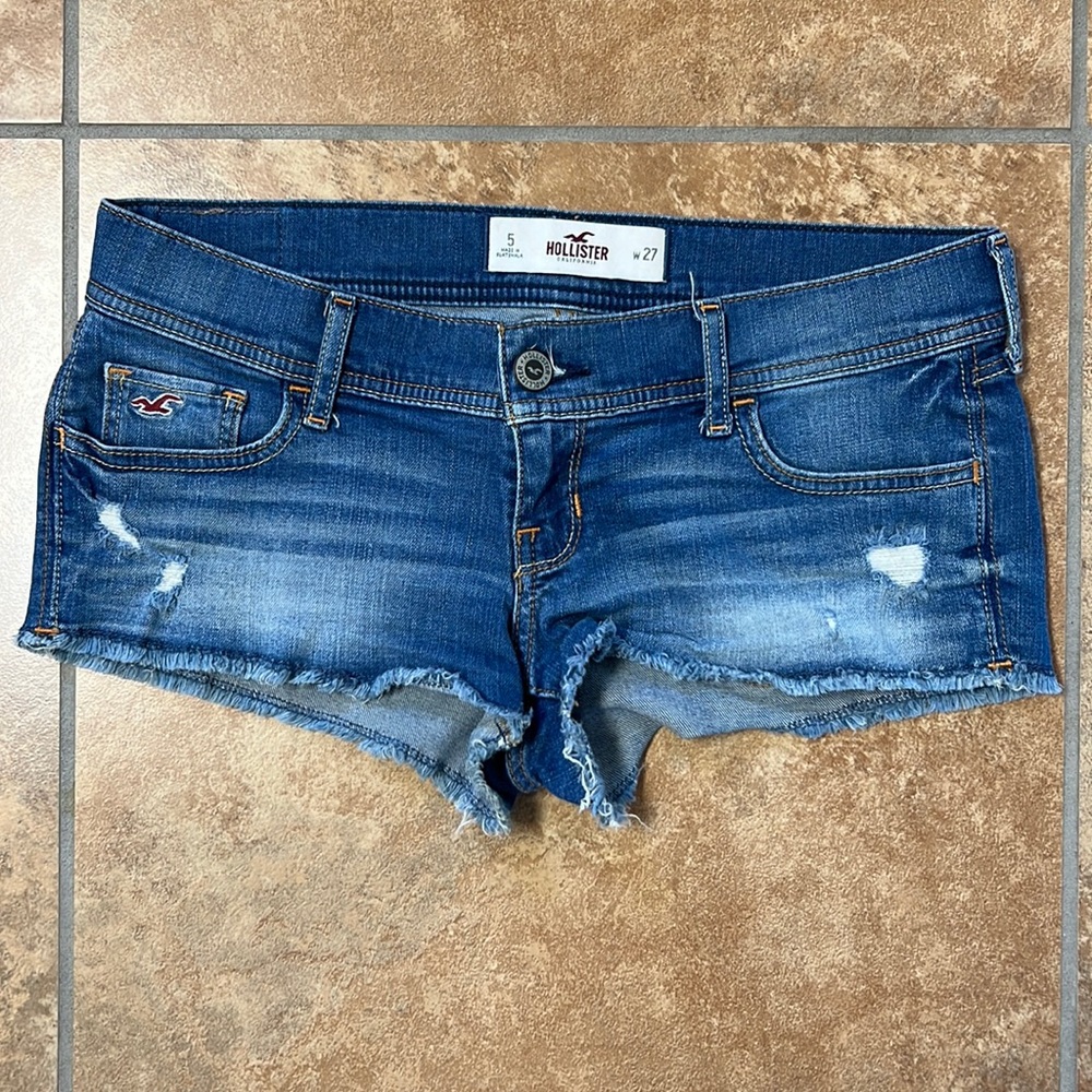 Hollister denim shorts